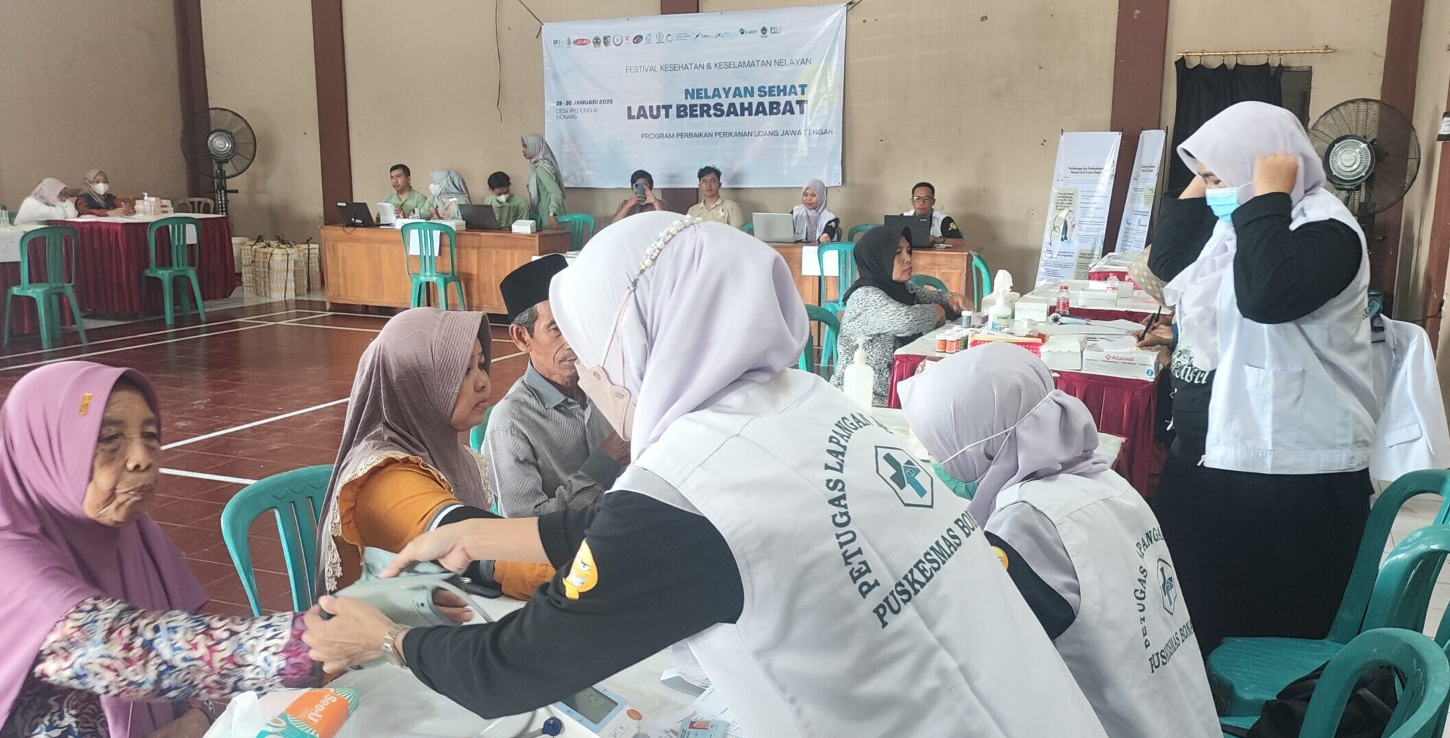 Festival Kesehatan Nelayan dan Keselamatan: Nelayan Sehat, Laut Bersahabat